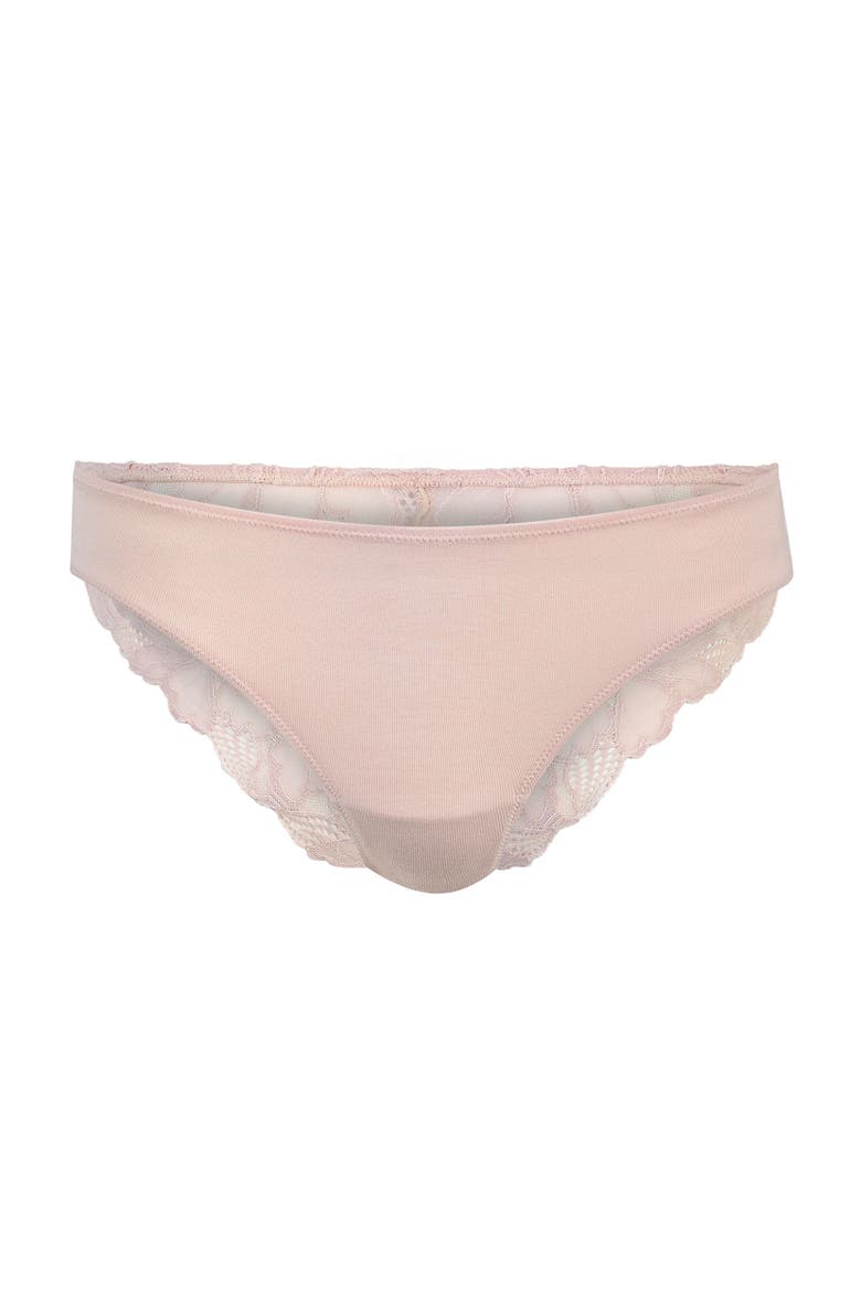 Teagan Bikini Panties, Main, color, Medium beige