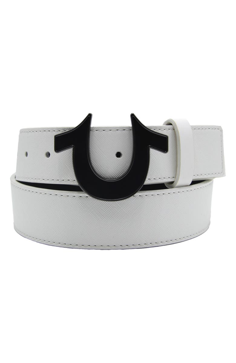 True Religion Sage II Horseshoe Buckle Belt, Main, color,