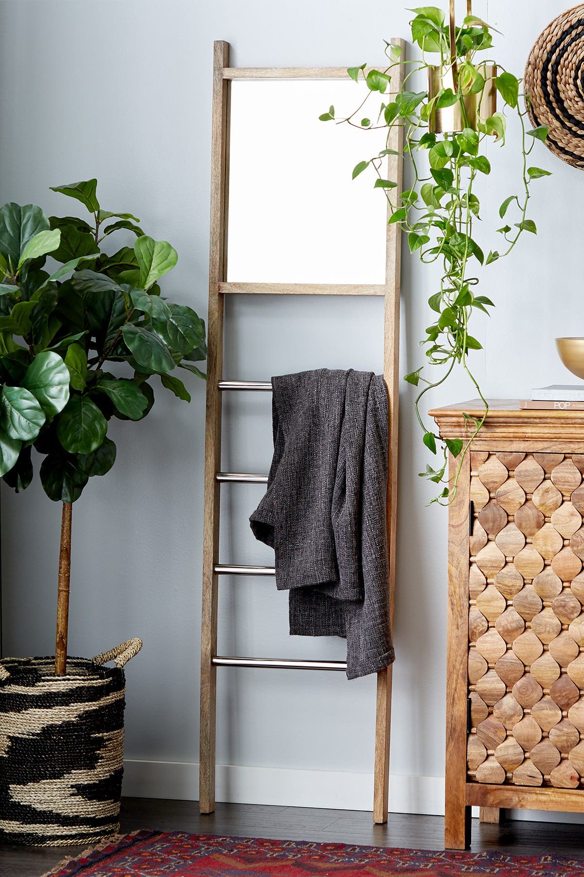 GINGER BIRCH STUDIO RECTANGULAR MIRROR TOPPED WOOD (Women) | Nordstromrack