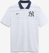 Nike Men's Nike White New York Yankees Vapor Striped Dri-FIT Polo