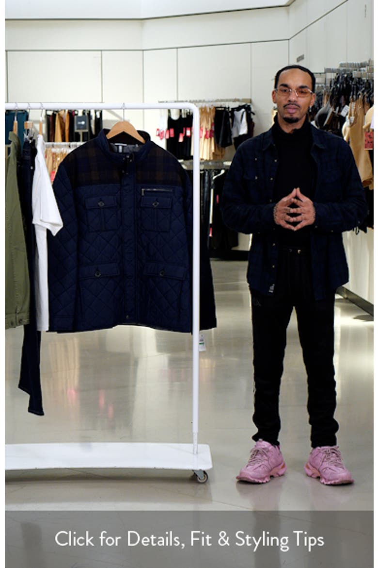 Signature Mixed Media Quilted Jacket video