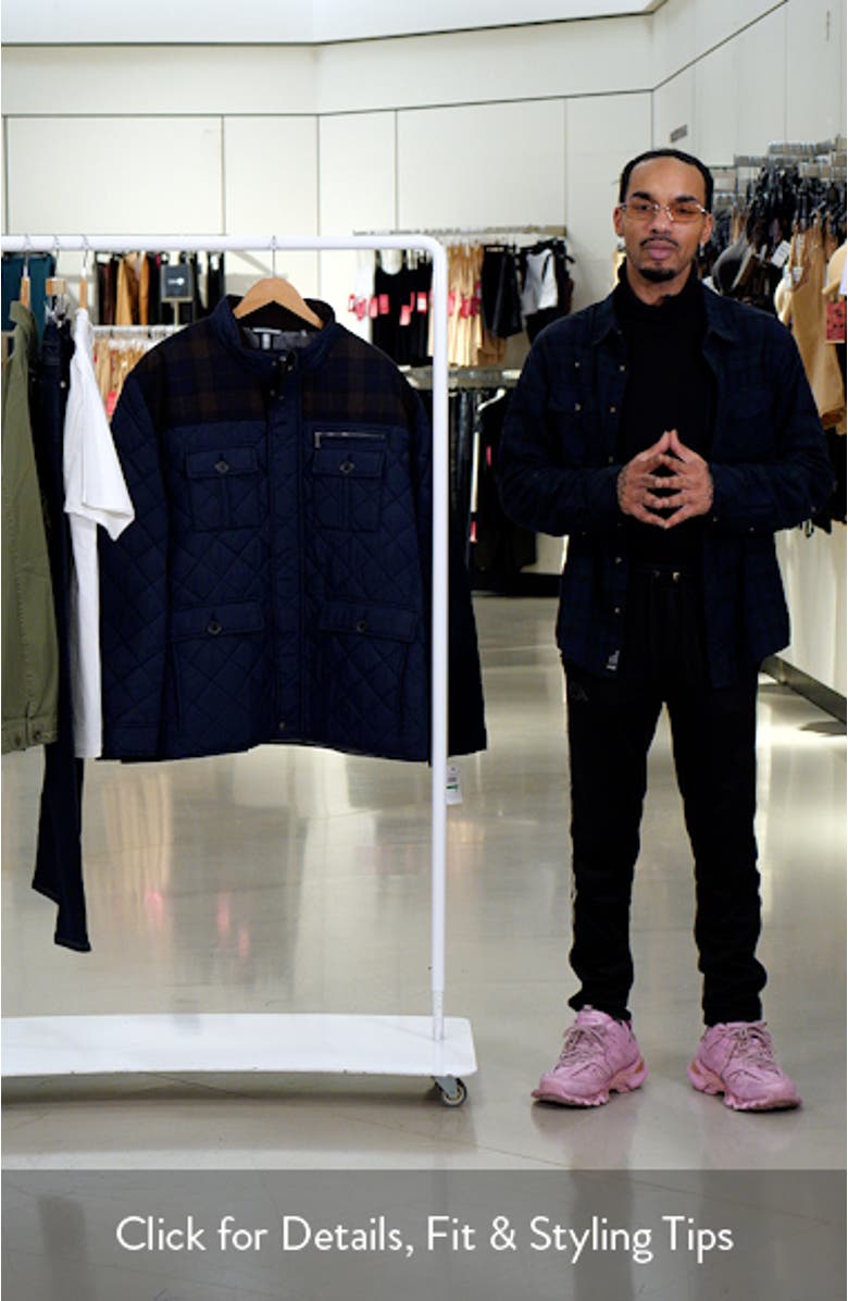 Signature Mixed Media Quilted Jacket, sales video thumbnail