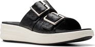 Clarks® Drift Buckle Slide Sandal