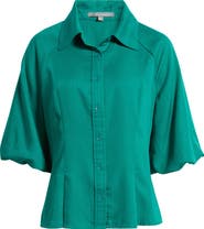 Wit & Wisdom Bubble Sleeve Shirt