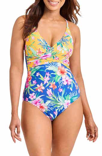 Tommy Bahama Isola Vita Twist Front One-Piece Swimsuit