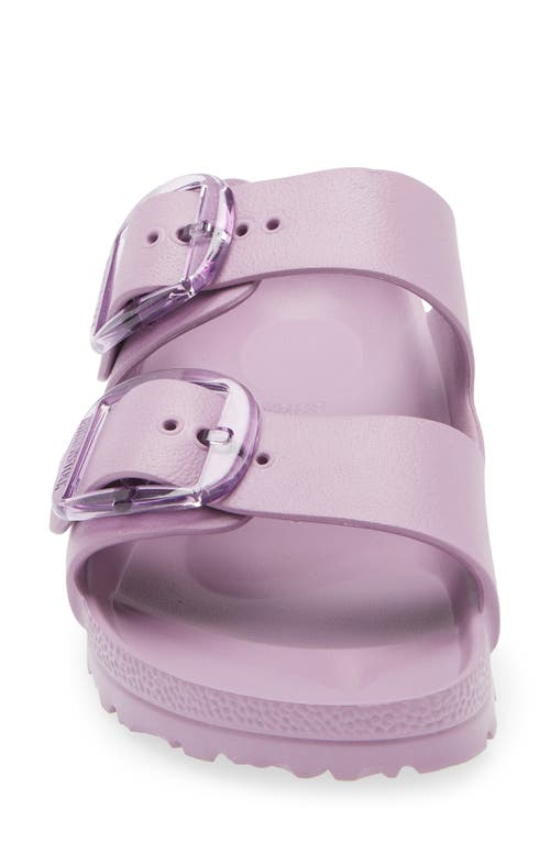 Birkenstock Arizona Big Buckle Eva Slide Sandal In Purple