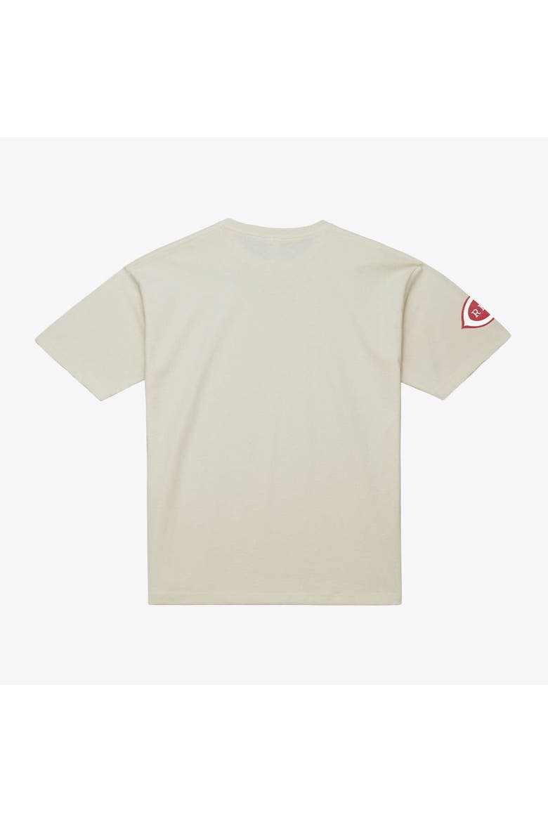 Men's Mitchell & Ness Pete Rose Cream Cincinnati Reds Cooperstown Collection Throwback Name & Number T-Shirt, Alternate, color, Cream