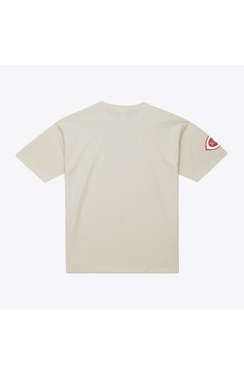 Mitchell & Ness Men's Mitchell & Ness Pete Rose Cream Cincinnati Reds Cooperstown Collection Throwback Name & Number T-Shirt, Alternate, color, Cream