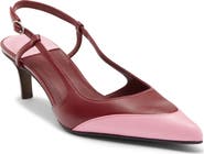 Jeffrey Campbell Booshky Slingback Pointed Toe Pump