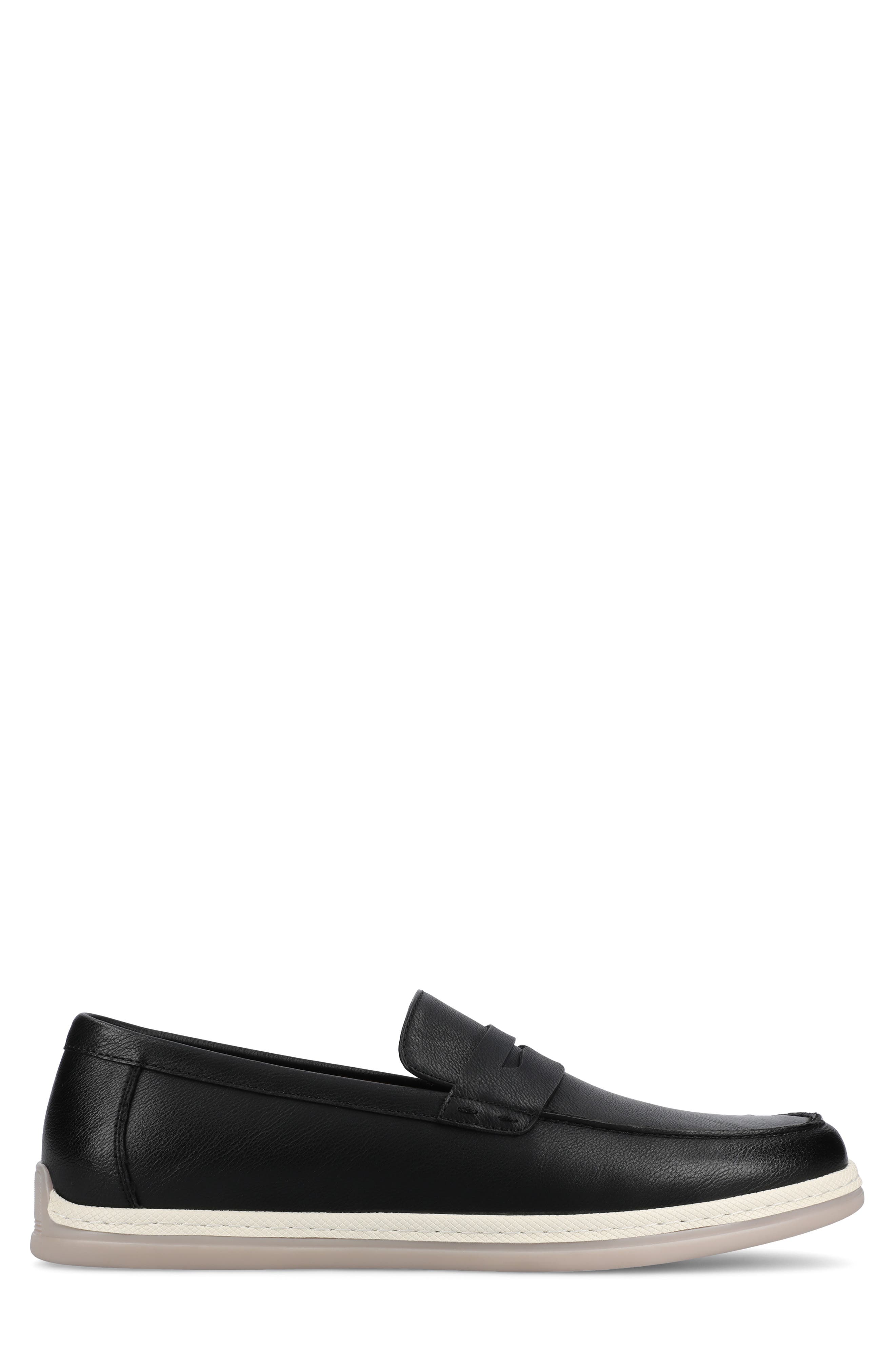 VANCE CO Brantley Penny Loafer, Alternate, color, Black