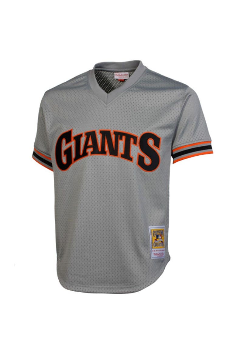 Will Clark San Francisco Giants 1989 Authentic Cooperstown Collection Batting Practice Jersey - Gray, Alternate, color, Gray