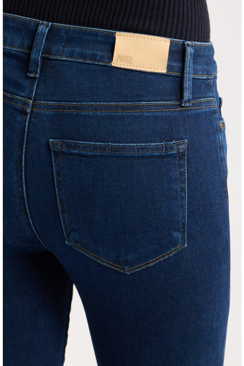 Cindy High Waist Ankle Slim Straight Leg Jeans, Alternate, color, AMAGANSETT