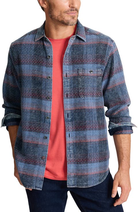 Cantera Stripe Cotton Button-Up Shirt