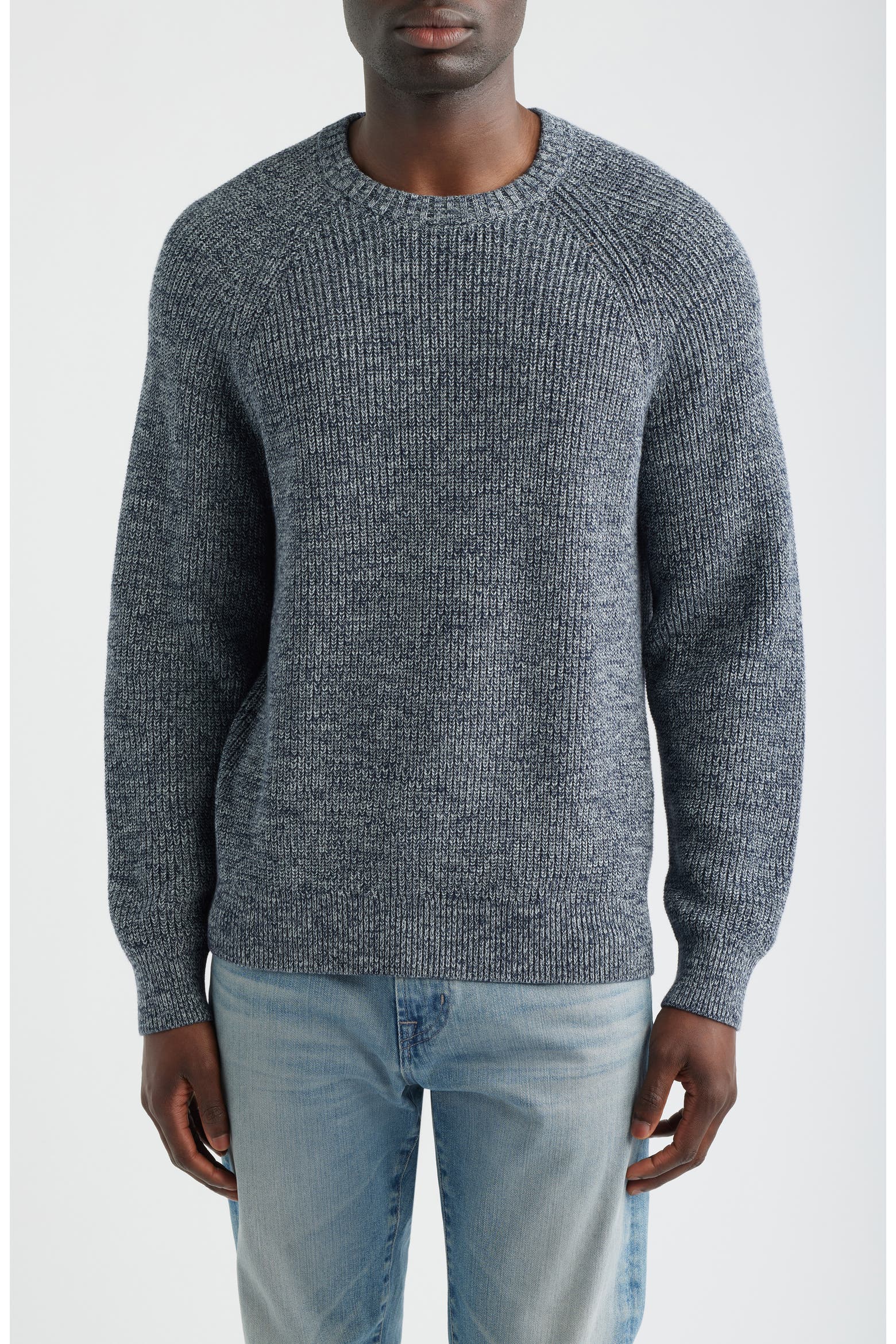 Shaker Stitch Cotton Sweater
