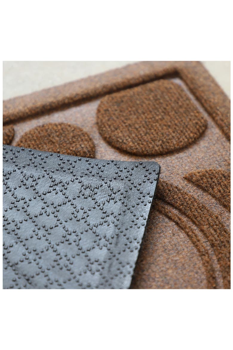 Pet Bow Mat, Alternate, color, DARK BROWN
