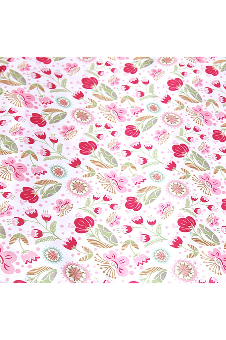 Deluxe Canopy Doll Bed, Pink & Floral, Fits Up to 18 Inches, Alternate, color, Pink
