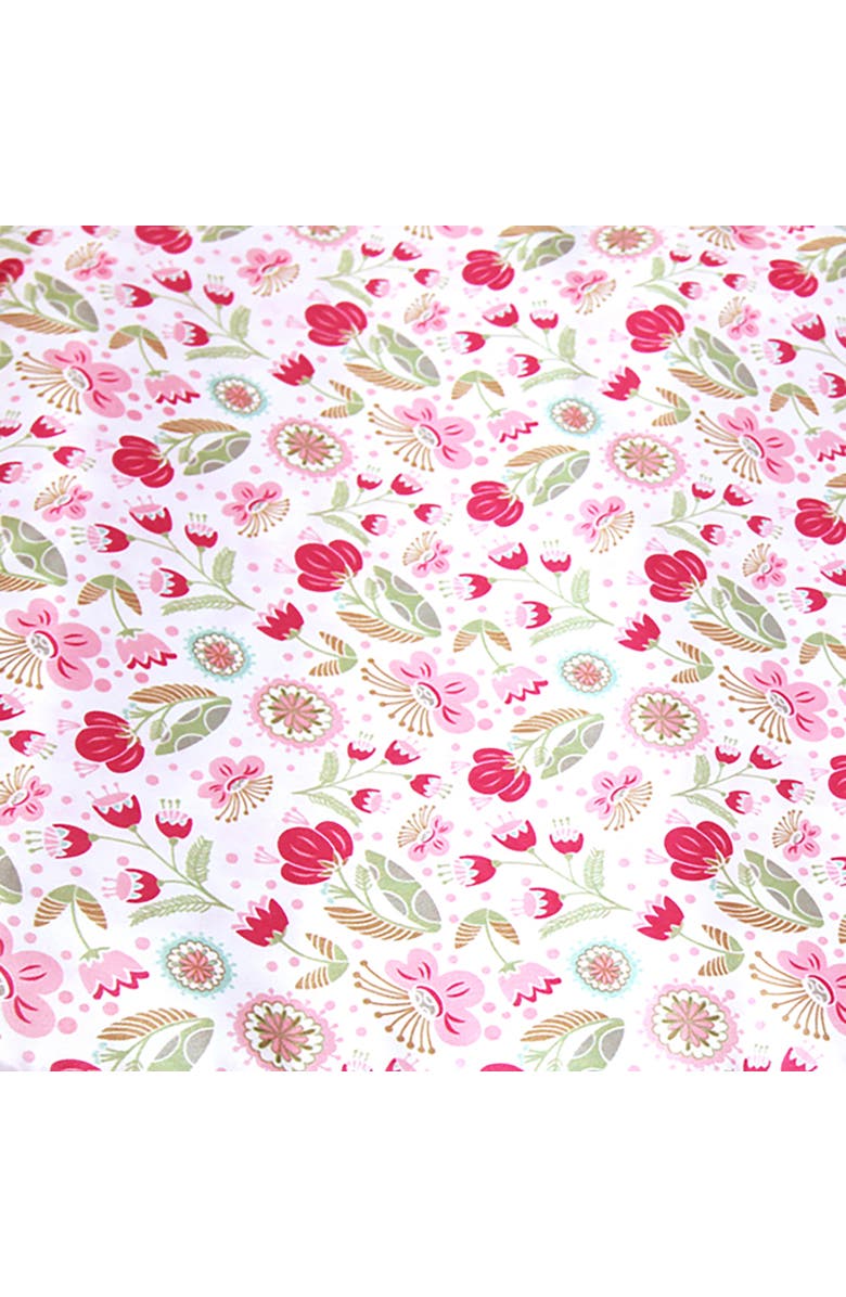 Lissi Deluxe Canopy Doll Bed, Pink & Floral, Fits Up to 18 Inches, Alternate, color, Pink