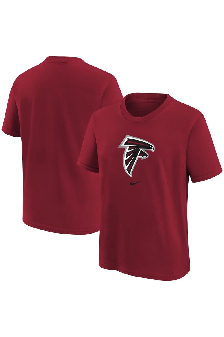 Youth Nike Red Atlanta Falcons Logo T-Shirt, Main, color, Red
