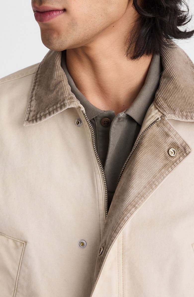 Madewell Canvas Field Jacket, Alternate, color, Sunfaded Sage