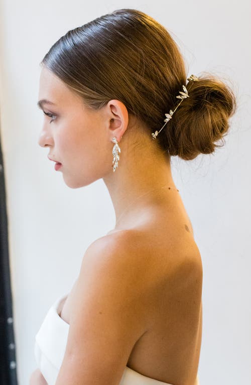 Brides And Hairpins Brides & Hairpins Meara Austrian Crystal & Opal Halo Comb