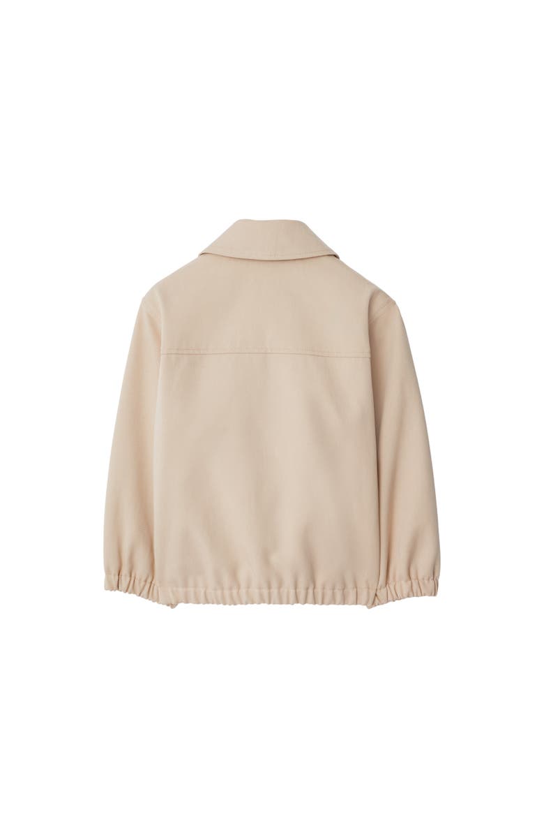 Burberry Cotton Blend Harrington Jacket, Alternate, color, 