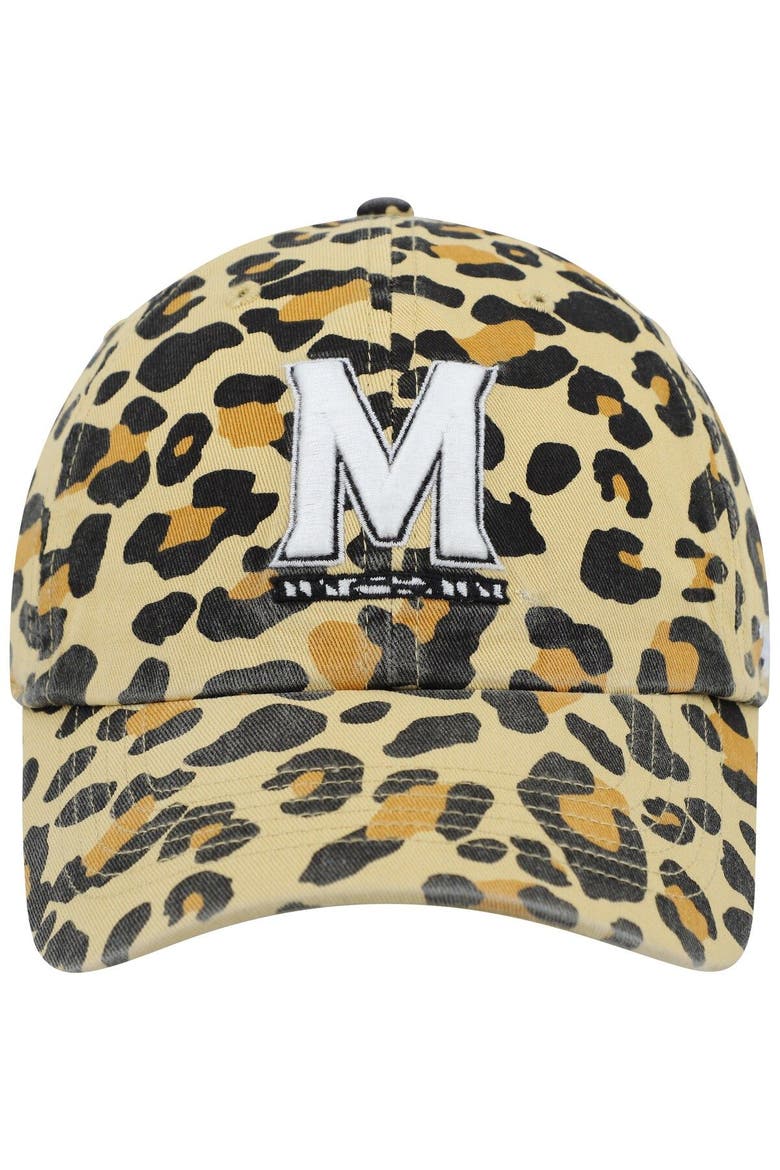 Women's '47 Gold Maryland Terrapins Bagheera Clean Up Adjustable Hat, Alternate, color, Gold