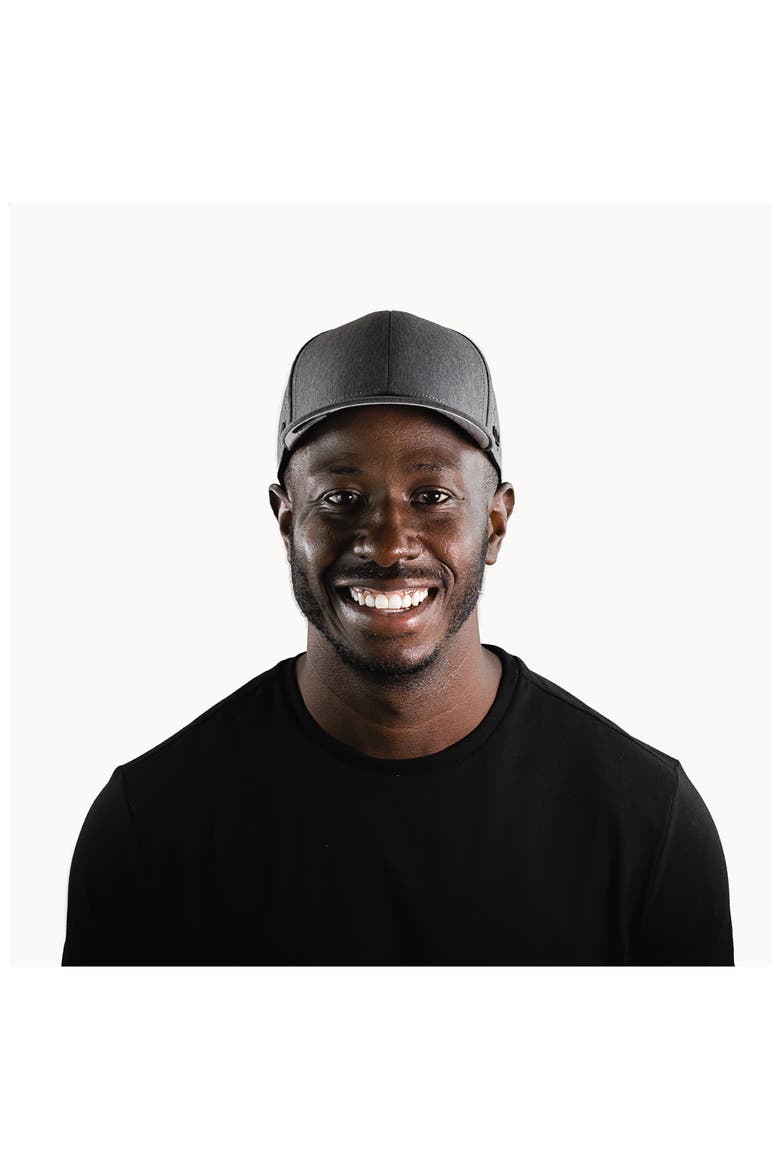 A-Game Hydro Performance Snapback Hat, Alternate, color, HEATHER CHARCOAL