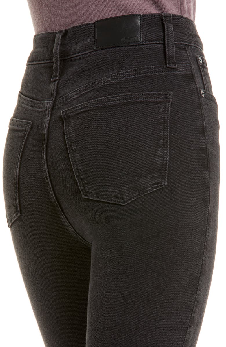 Madewell High Waist Flare Skinny Jeans, Alternate, color, 