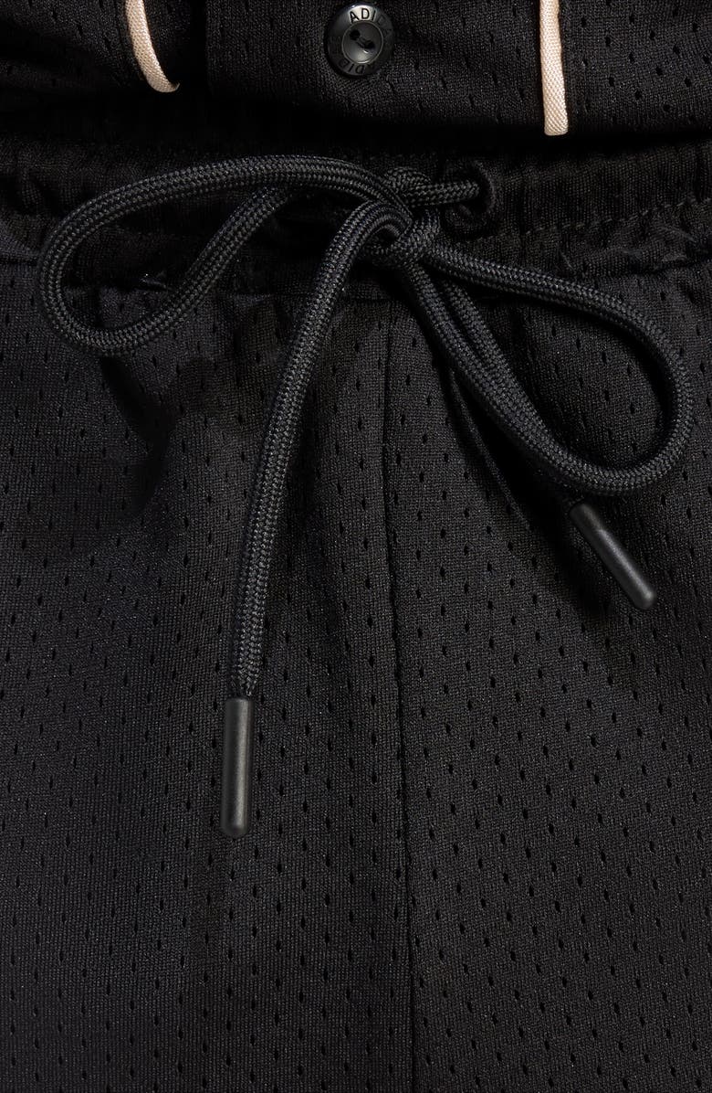 adidas Stadium Mesh Shorts, Alternate, color, Black/ Off White