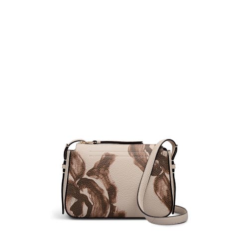 Oak Street -  Floral Small Ziptop Crossbody Bag