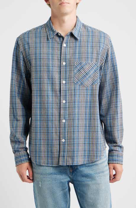 925 Originals Foreman Classic Fit Plaid Flannel Button-Up Shirt