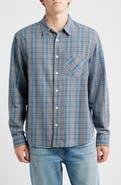 925 Originals Foreman Classic Fit Plaid Flannel Button-Up Shirt