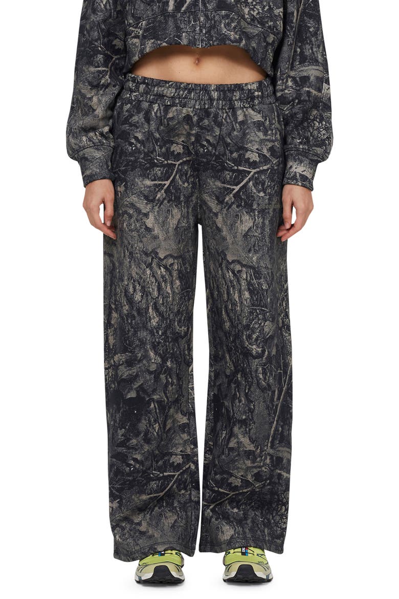 Woodland Blackout Camo Baggy Jogger, Main, color, Camo