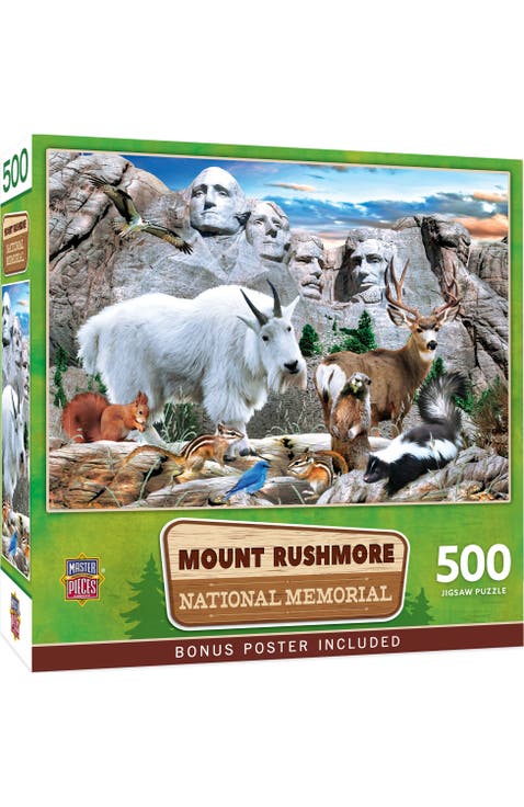 Mount Rushmore 500 Piece Jigsaw Puzzle