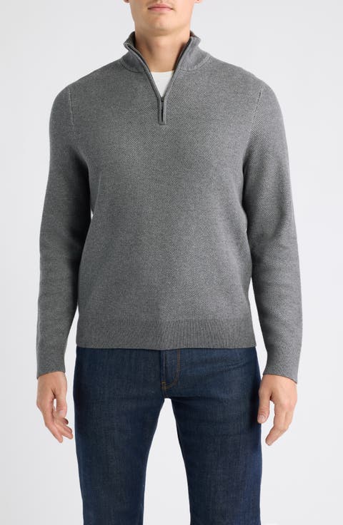 Cotton & Wool Jacquard Pullover
