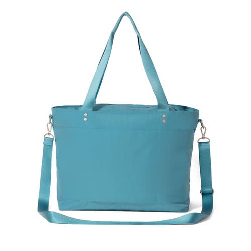 Baggallini Carryall Laptop Tote Bag In Seaside Blue