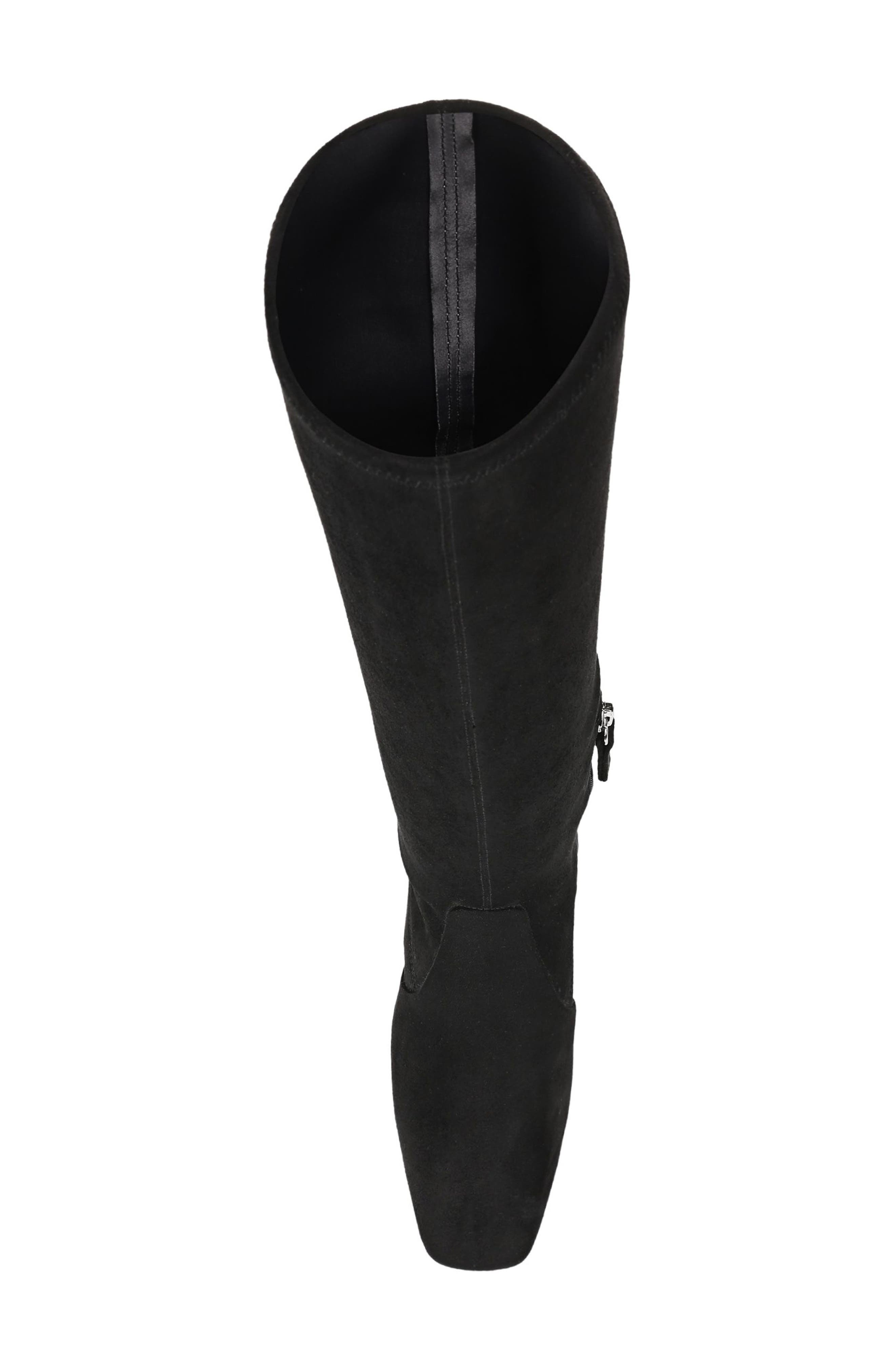 Flexa Blix Knee High Boot, Alternate, color, BLACK