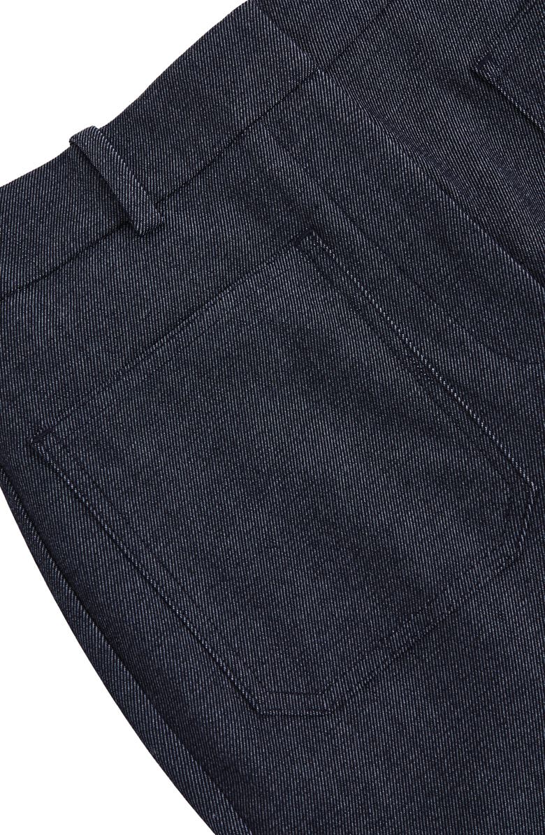 Reiss Uma Wool Blend Patch Pocket Flare Leg Pants, Alternate, color, Blue