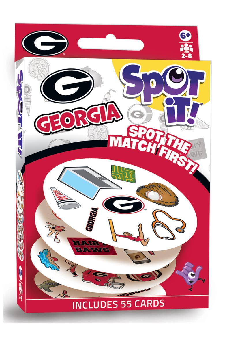 Georgia Bulldogs Spot It! Card Game, Main, color, Multicolor