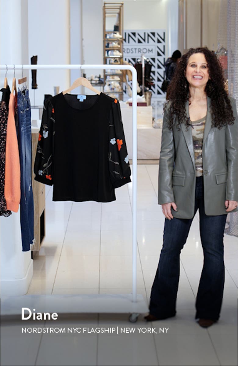 Mixed Media Knit Top, sales video thumbnail