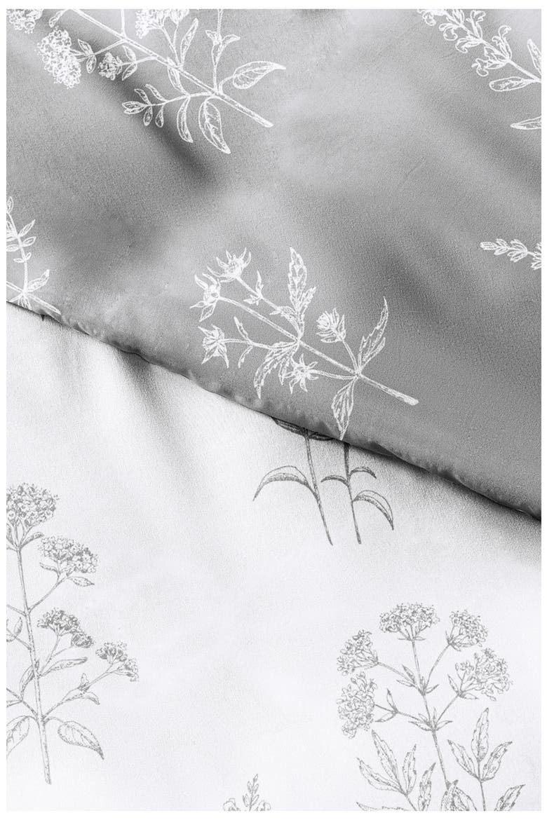 HOME SPUN Home Collection Premium Ultra Duvet Set, Alternate, color, LIGHT GRAY