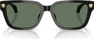 Versace 56mm Rectangular Sunglasses