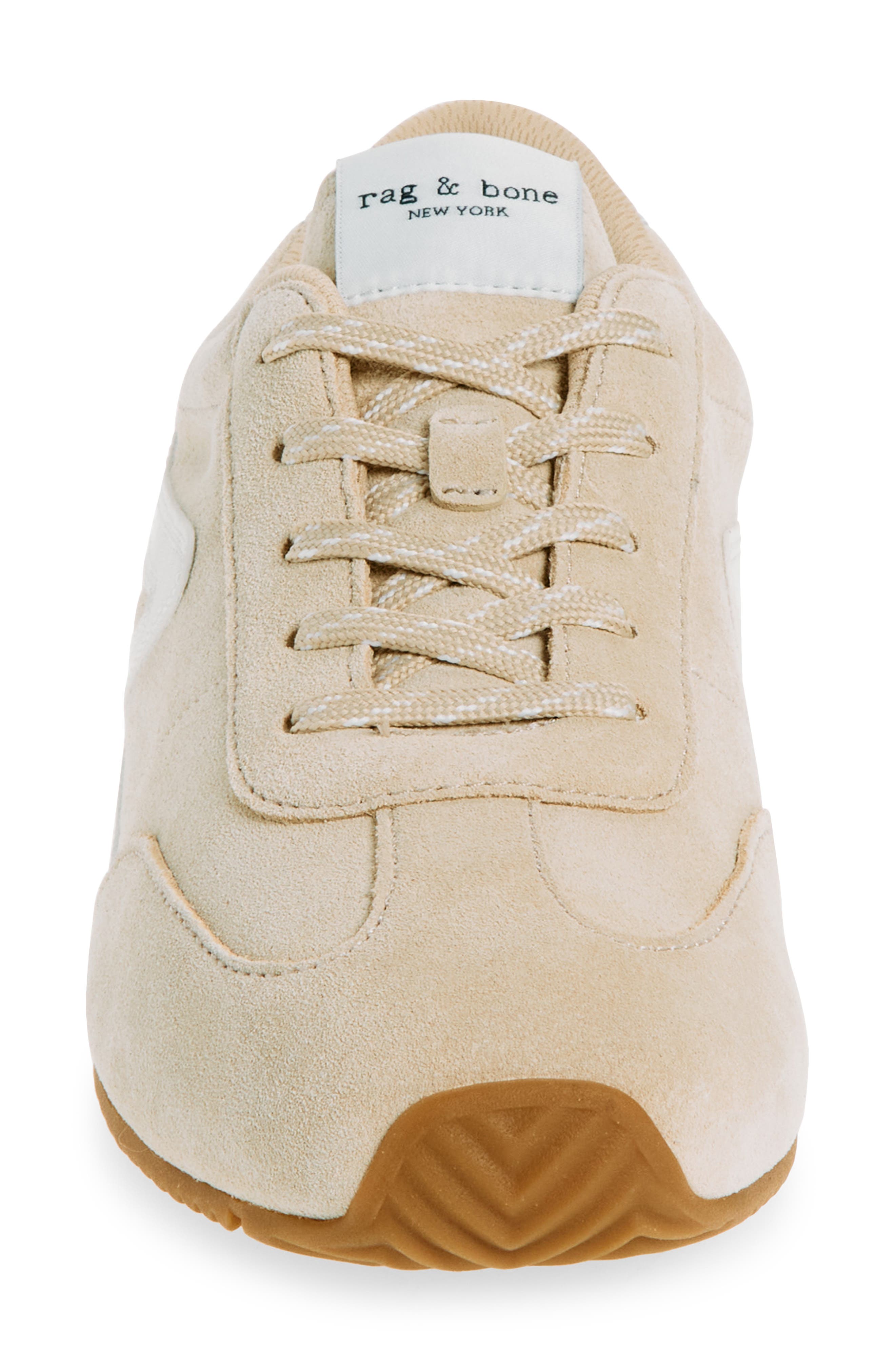 Retro Runner Slim Ultra Sneaker, Alternate, color, MACADAMIA SUEDE