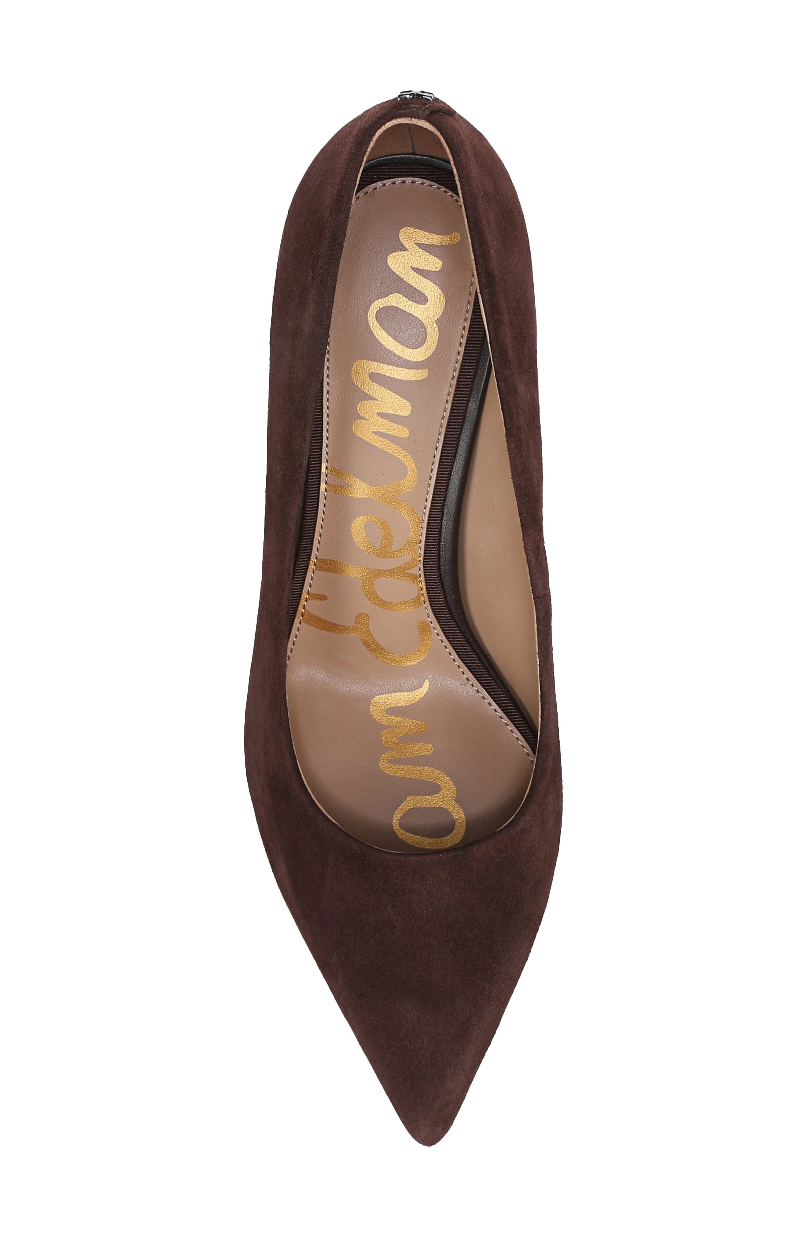 Vienna Pointed Toe Pump, Alternate, color, CAFE NOIR