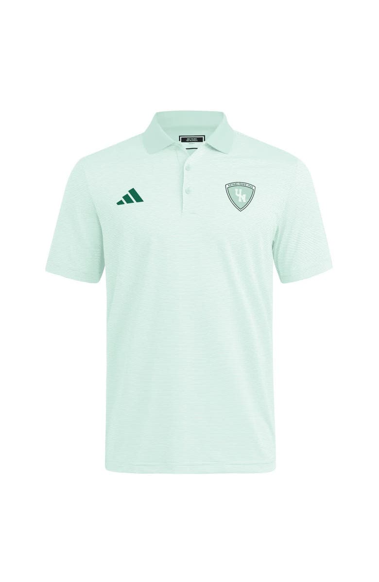 adidas Men's adidas Green Miami Hurricanes Ultimate 365 Polo, Alternate, color, Green