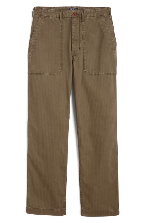 Herringbone Fatigue Pants