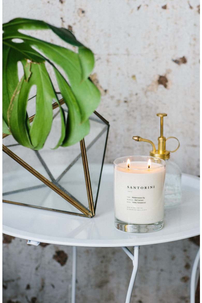 Santorini Classic 2-Wick Candle, Alternate, color, SANTORINI