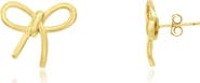 The Lovery Fine Jewelry Loopy Bow Stud Earrings