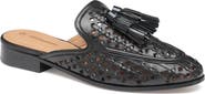 Johnston & Murphy Ali Woven Tassel Mule