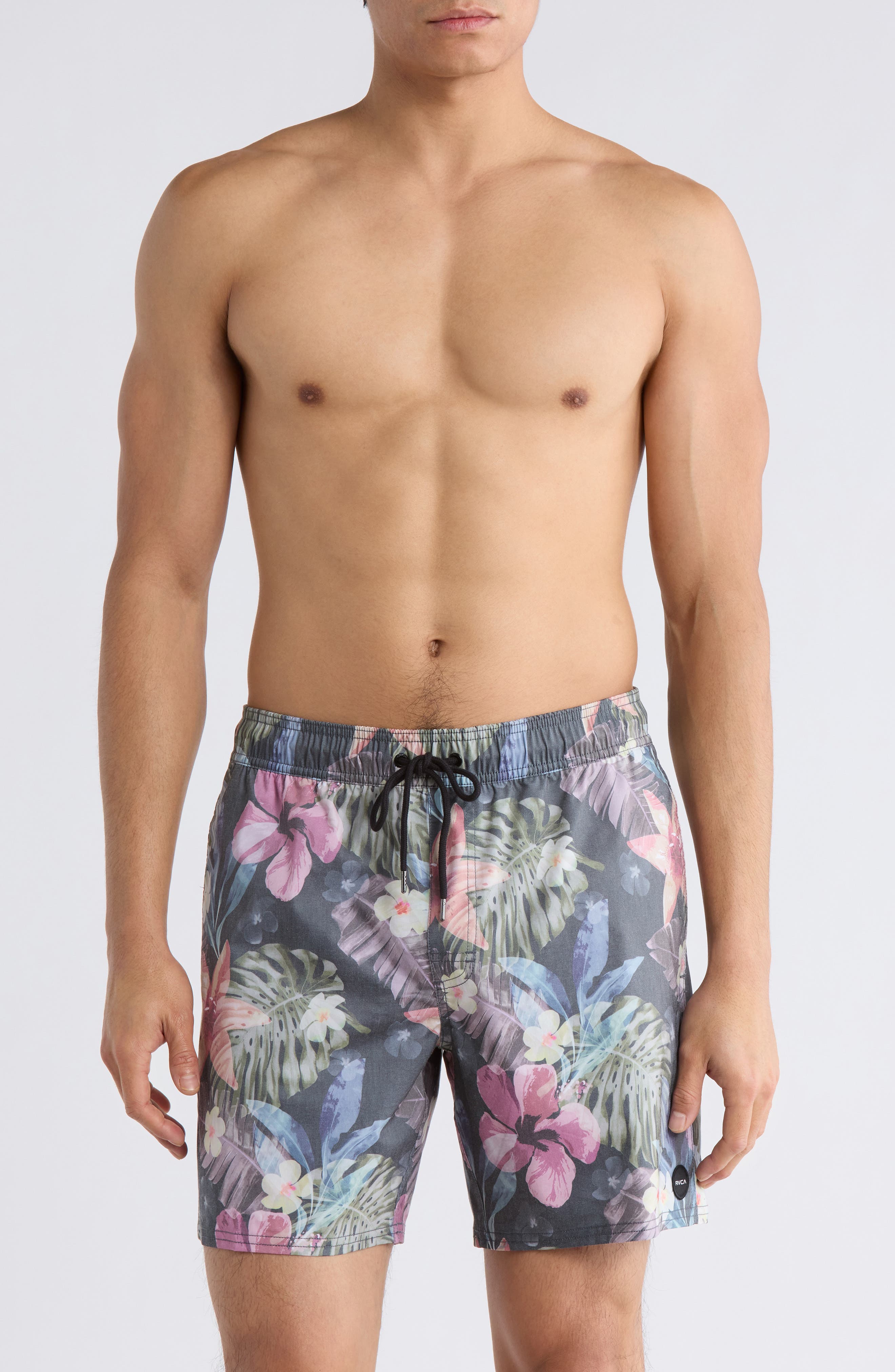 RVCA Men's Barnes Swim Trunks
